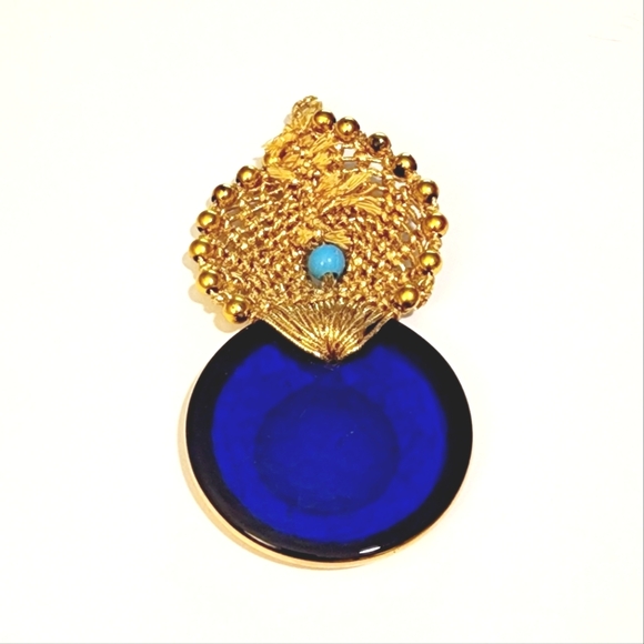 Evil Eye with Golden Color Macrame Wall Hanging Home Decoration - Picture 2 of 3